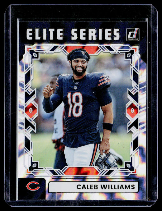 2025 Panini Donruss Elite Series Caleb Williams TES-CW1 Chicago Bears - front