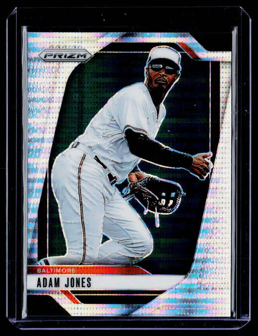 2025 Panini Prizm Baseball Adam Jones Pulsar Prizms #195 /499 Orioles - front