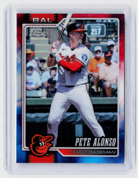 2026 Topps Chrome Pete Alonso #55 Baltimore Orioles - front