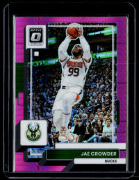 2022-23 Panini Donruss Optic Basketball Jae Crowder #113 Bucks - front