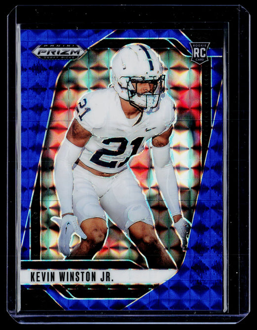 2025 Panini Prizm Draft Picks Kevin Winston Jr. Blue Prizm Rookie #105 /89 - front