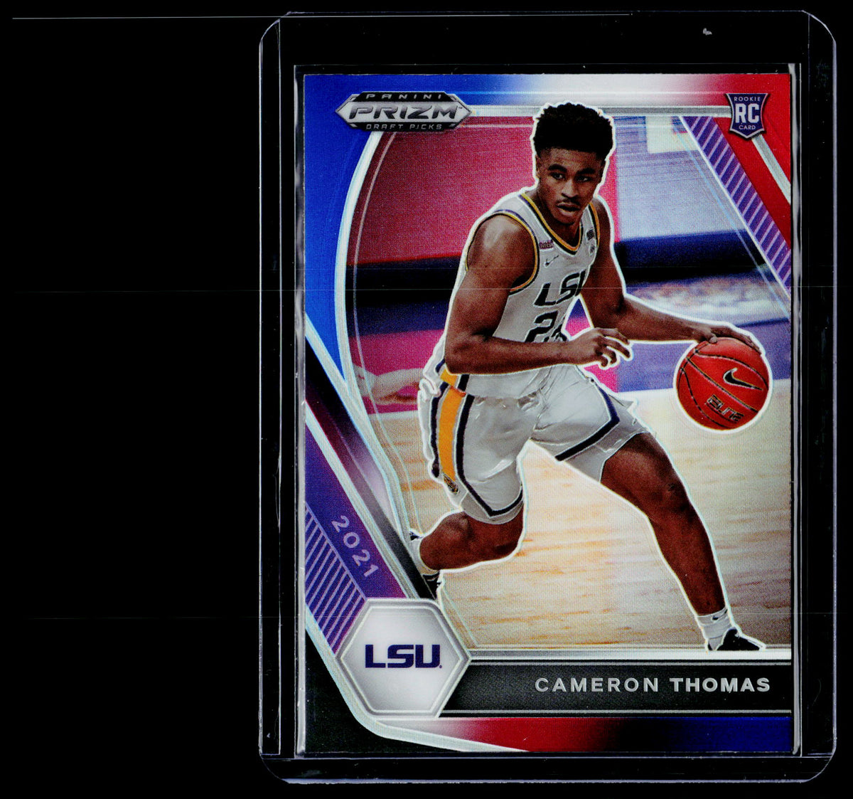 2021 Panini Prizm Draft Picks Cameron Thomas #18 Rookie Card - front