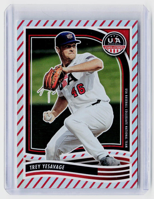 2024 Panini USA Baseball Stars & Stripes Trey Yesavage #6 - front