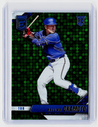 2026 Panini Donruss Elite Baseball Kazuma Okamoto Rookie Card #9 - front