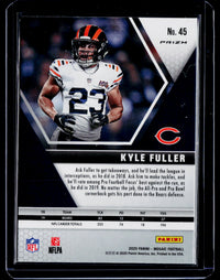 2020 Panini Mosaic Prizm Kyle Fuller #45 Chicago Bears - back