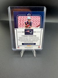 2022 Panini Donruss Rookie Phenom Jerseys Tyquan Thornton RPJ-21 - back