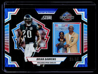 2025 Panini Football Men of Canton Brian Dawkins #10 Artist's Proof 33/35 - front