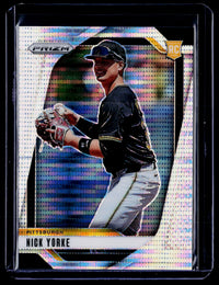 2025 Panini Prizm Baseball Nick Yorke Green Ice Prizms #53 RC /499 - front