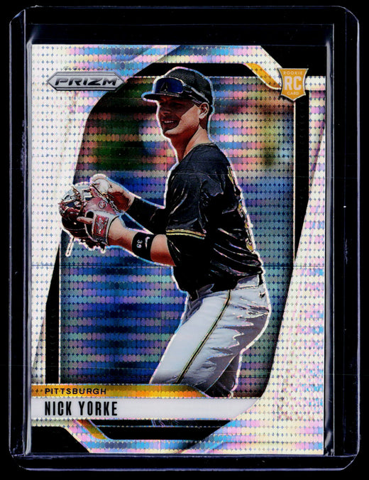 2025 Panini Prizm Baseball Nick Yorke Green Ice Prizms #53 RC /499 - front