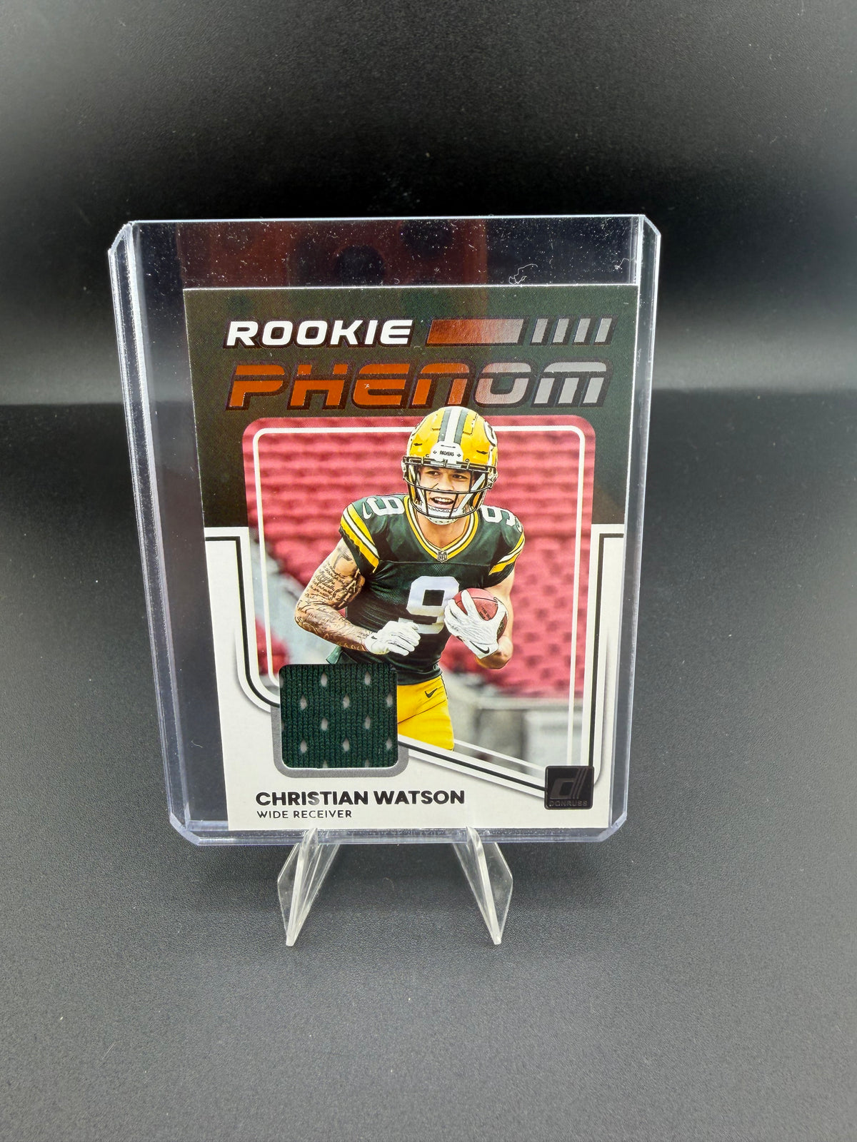 2022 Panini Donruss Rookie Phenom Jerseys Christian Watson RC #RPJ-18 - front