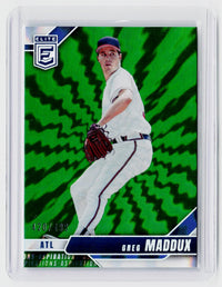 2026 Panini Donruss Elite Baseball Greg Maddux Aspirations Green #27 /499 - front