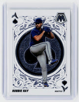 2022 Panini Mosaic Baseball Aces #A-8 Robbie Ray Seattle Mariners - front