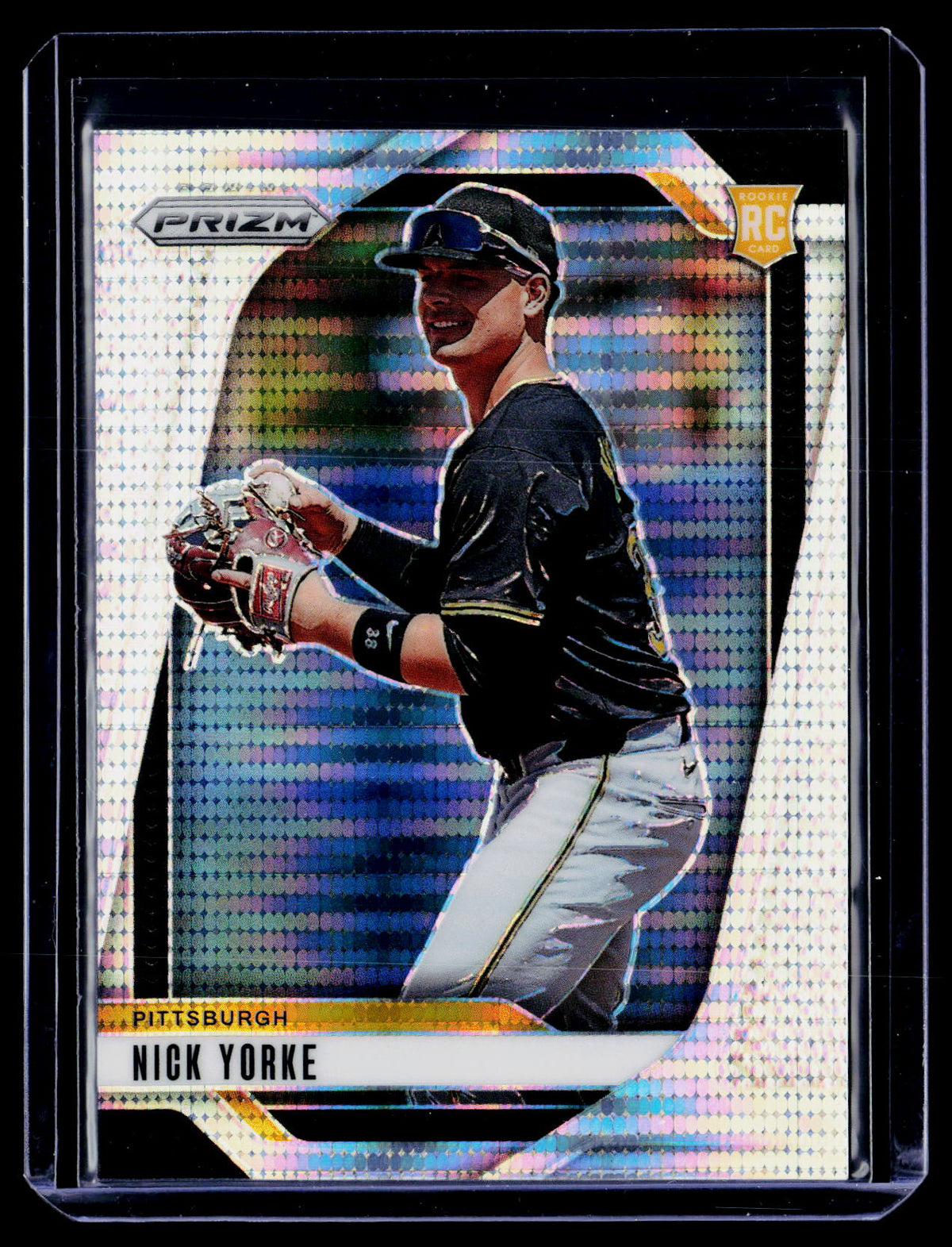 2025 Panini Prizm Baseball Nick Yorke White Prizm RC #53 /499 - front