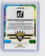 2025-26 Panini Donruss Hardwood Kings Yanic Konan Niederhäuser Autograph - back