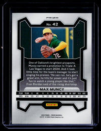 2024 Panini Prizm Baseball Max Muncy #42 - back
