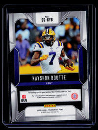 2025 Panini Prizm Draft Picks Sensational Signatures Kayshon Boutte Auto #SS-KYB - back