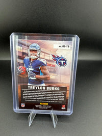 2022 Panini Zenith Rookie Stallions Treylon Burks RS-TB Memorabilia Rookie Card - back
