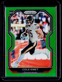 2020 Panini Prizm Football Cole Kmet Rookie Card #305 Chicago Bears - front
