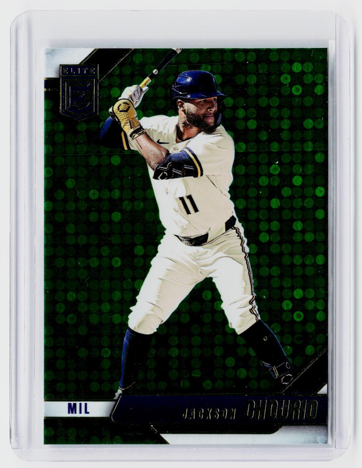 2026 Panini Donruss Elite Baseball Jackson Chourio #57 Milwaukee Brewers - front
