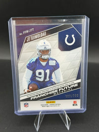 2025 Panini Phoenix Franchise Future Material JT Tuimoloau Rookie #FFM-JTT /299 - back