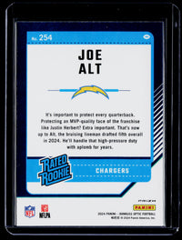 2024 Panini Donruss Optic Rated Rookie Joe Alt #254 - back