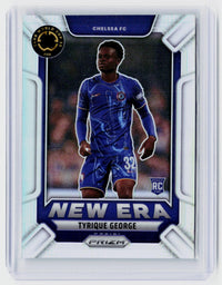 2025 Panini Prizm FIFA Club World Cup New Era Rookie Tyrique George #5 Chelsea FC - front