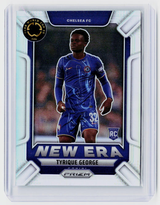 2025 Panini Prizm FIFA Club World Cup New Era Rookie Tyrique George #5 Chelsea FC - front