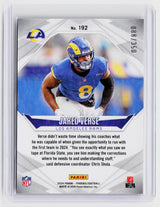 2024 Panini Phoenix Fire and Ice Rookie Jared Verse #192 /350 - back