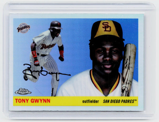 2025 Topps Chrome Tony Gwynn #431 Refractor San Diego Padres - front
