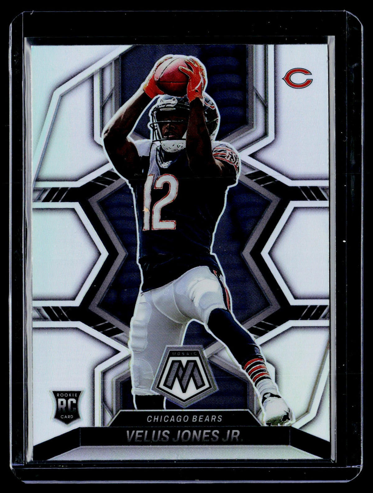 2022 Panini Mosaic Football Velus Jones Jr. RC #337 Chicago Bears - front