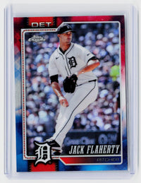 2026 Topps Chrome Jack Flaherty #14 Detroit Tigers - front