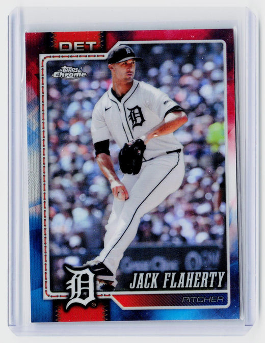 2026 Topps Chrome Jack Flaherty #14 Detroit Tigers - front