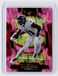 2025 Panini Select Football Julio Jones Concourse Pink Atlanta Falcons #49 - front