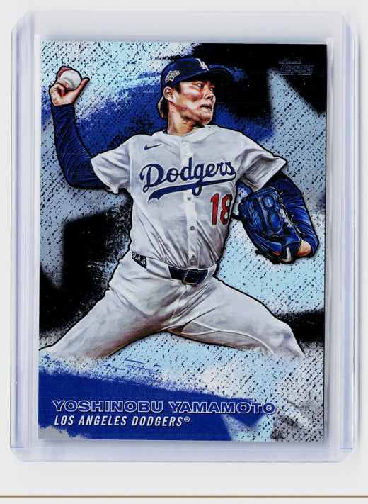 2026 Topps Stars of MLB Yoshinobu Yamamoto SMLB-43 Los Angeles Dodgers - front