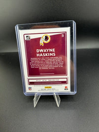 2020 Panini Donruss Threads Dwayne Haskins #19 Memorabilia Card - back