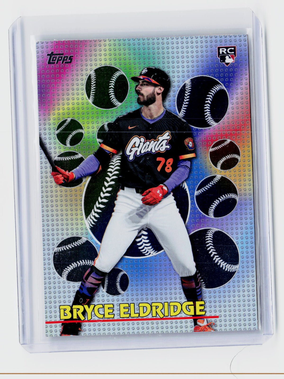 2026 Topps Titans of the Game Bryce Eldridge RC TOG-38 San Francisco Giants - front