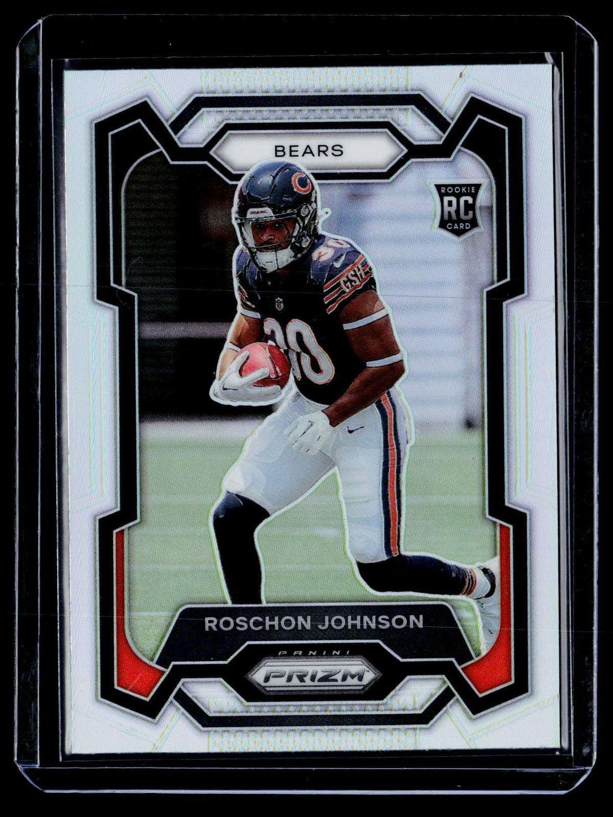 2023 Panini Prizm Football Roschon Johnson Rookie Card #314 Chicago Bears - front