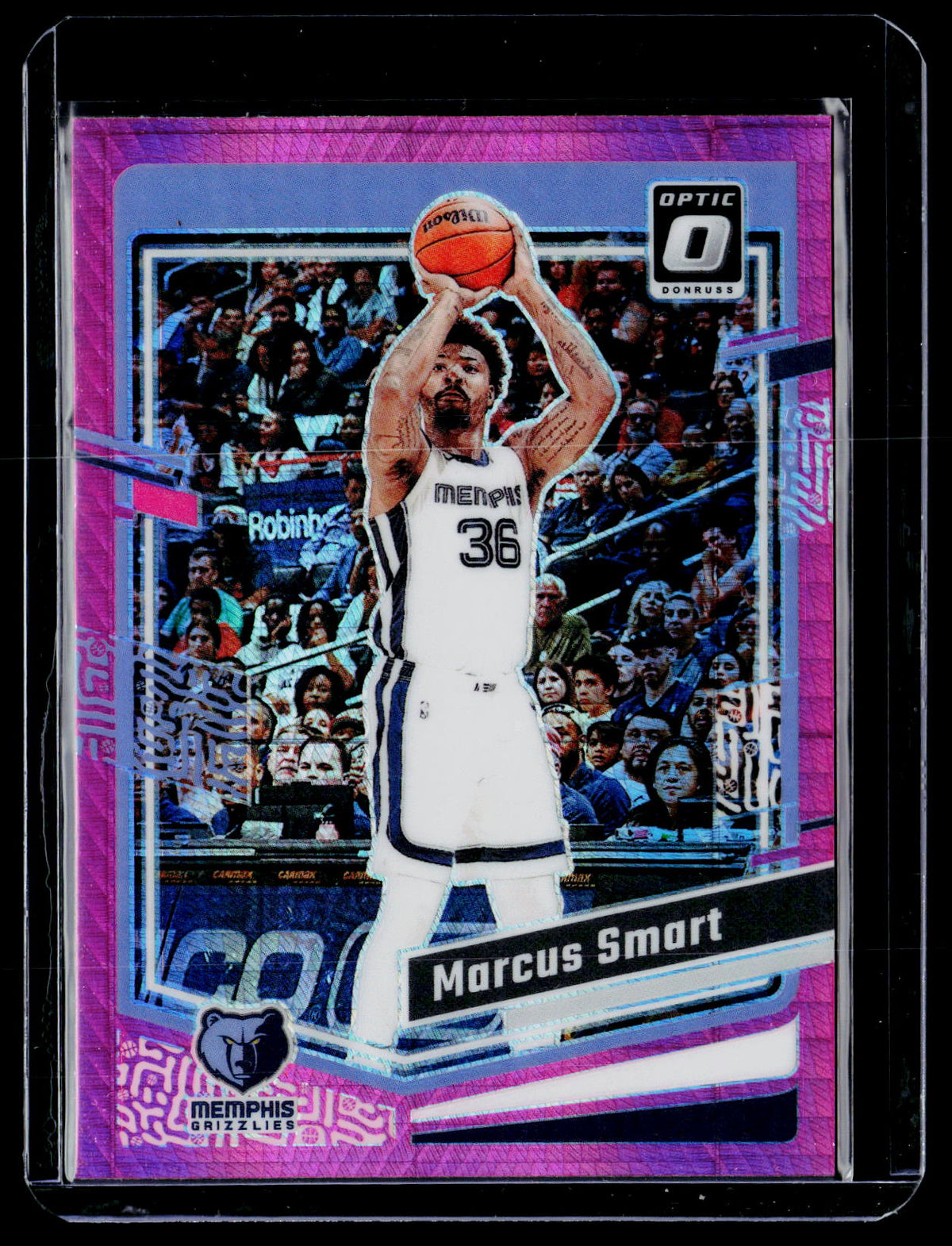 2023-24 Panini Donruss Optic Basketball Marcus Smart Hyper Pink #152 - front