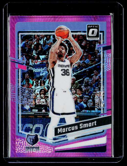 2023-24 Panini Donruss Optic Basketball Marcus Smart Hyper Pink #152 - front