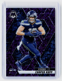 2025 Panini Mosaic Football Cooper Kupp Purple Mosaic #60 Seattle Seahawks - front