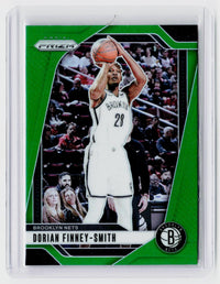 2024-25 Panini Prizm Green Prizm #108 Dorian Finney-Smith Brooklyn Nets - front
