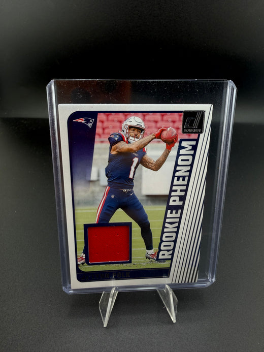 2024 Panini Donruss Rookie Phenom Ja'Lynn Polk Rookie Jersey Card RPJ-JPO - front
