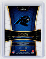 2016 Panini Select Football Rookie Signatures Keyarris Garrett Auto #RS-KG /199 - back