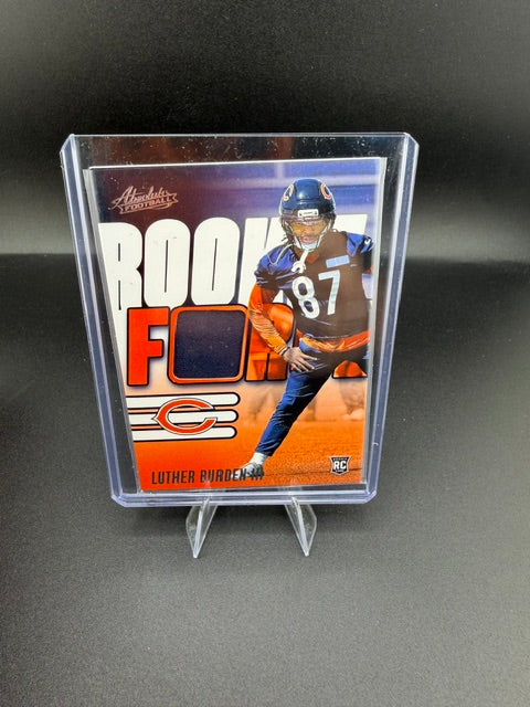 2025 Panini Absolute Football Rookie Force Luther Burden III #RF-LBN Memorabilia Rookie Card - front