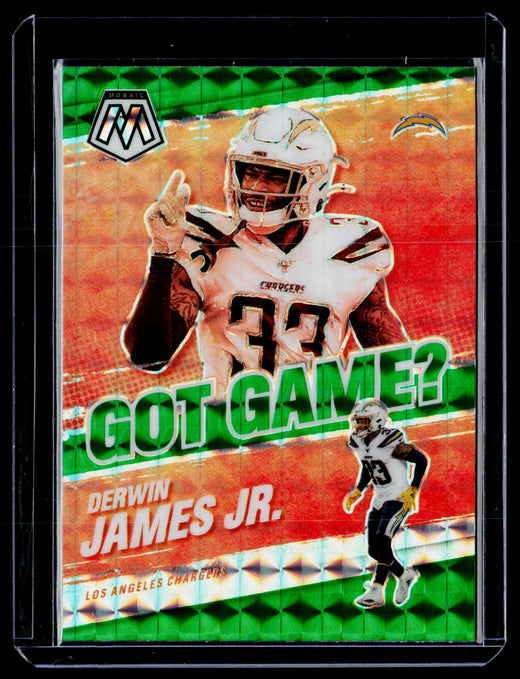 2021 Panini Mosaic Football Got Game? Derwin James Jr. GG-24 - front