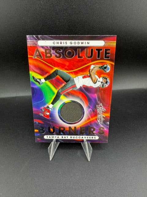 2021 Panini Absolute Burners Chris Godwin Memorabilia Card #AB14 - front