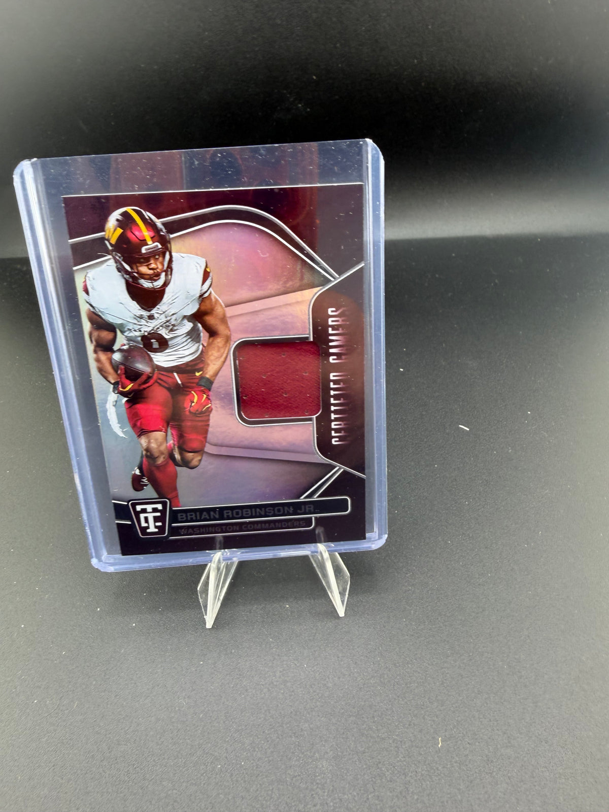 2024 Panini Totally Certified Brian Robinson Jr. Washington Commanders Memorabilia #CG-BRJ - front