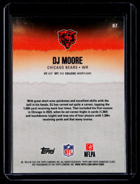 2025 Topps Signature Class Rookie DJ Moore /250 - back