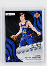 2024-25 Panini Revolution Basketball Tyler Kolek Rookie #25 New York Knicks - back