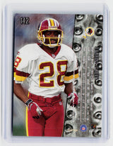 1997 SkyBox Premium Darrell Green #142 Washington Redskins - back